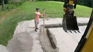 Digging Footings For A Garage