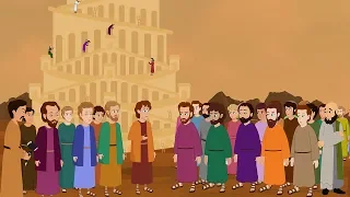 The Tower of Babel -  Tower Babylonia  Tales from the Bible