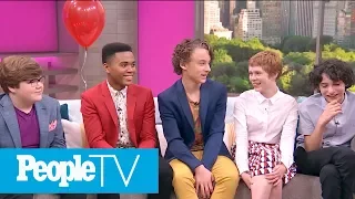 'IT' Cast Reveals Casting Secrets, On-Set Stories, Talks 'Stranger Things' & More | PeopleTV