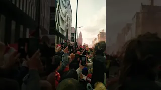 Liverpool champions League parade 2019 - Albert dock