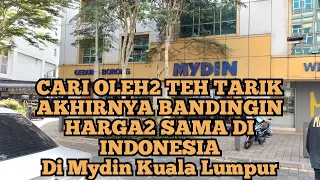 Ternyata Segini Harga2 di Malaysia, Cari Teh Tarik di Shopping Mall Mydin Kuala Lumpur Belanja yu