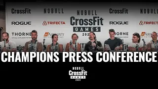 Champions Press Conference — 2022 NOBULL CrossFit Games