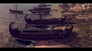 Total War ROME 2 | Batalla Histórica del Nilo - Dificultad LEGENDARIA