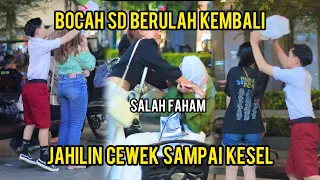 BOCAH SD JAHILIN CEWEK CANTIK SAMPAI KESEL PAKAI KRESEK