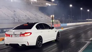 2019 BMW M5 Competition 1/4 mile-Stock