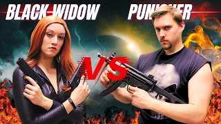 BLACK WIDOW vs PUNISHER