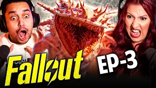 FALLOUT (2024) EPISODE 3 REACTION - WHAT THE HELL IS THAT!? - FIRST TIME WATCHING - REVIEW
