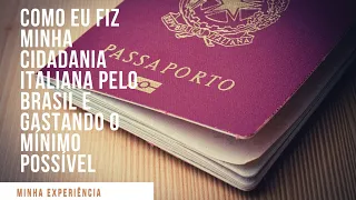 Como Eu Reconheci Minha Cidadania Italiana Sendo Pobre SEM ASSESSORIA | Dupla Nacionalidade