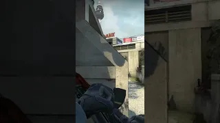 CSGO Overpass Smoke A Site From A Short (128tick)