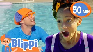 Sink or Float - Valentines Day | Educational Videos for Kids | Blippi and Meekah Kids TV