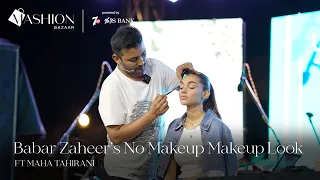 Babar Zaheer Teaches Mahira Khan’s No Makeup Makeup Look | Mashion