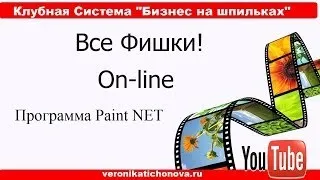 Как сделать картинку в программе  Paint.NET?