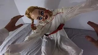 ANNABELLE VS PARKOUR IN REAL LIFE | ANNABELLE COMES HOME