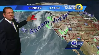 Joe Diaz’s Sunday evening weather forecast