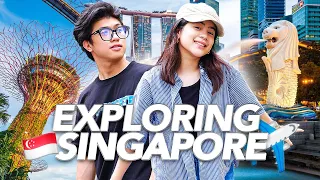 Exploring SINGAPORE! (Travel Vlog!) | Ranz and Niana