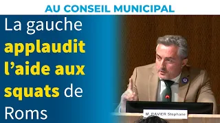 La gauche applaudit celle qui aide à l'installation de squats de Roms | Stéphane Ravier