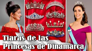 Tiaras de las Princesas de Dinamarca. Nueras y hermana de la Reina Margarita.