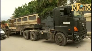 Operasyon lapolis ak militè mennen nan Croix des Missions, Butte Boyer ki nan komin Tabarre.