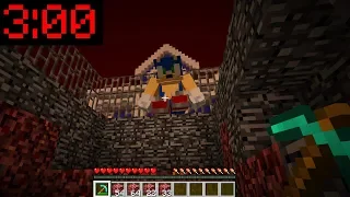 Minecraft PE : I FOUND SONIC TRAPPED ABOVE NETHER BEDROCK at 3:00AM