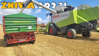 🇵🇱|4K|CLAAS LEXION 530 W AKCJI🔥ŻNIWA JĘCZMIENNE 2023🔥CLAAS & 2x ZETOR🔥