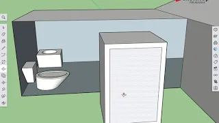 Adding a shower to the bathroom SketchUp for Schools