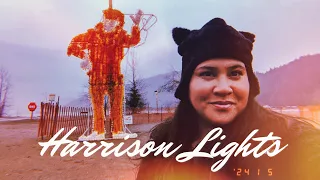 January Vibes: Daytime 'Lights by the Lake' Walk in Harrison Hot Springs (Canada)