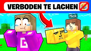 Verboden Te Lachen In Minecraft!