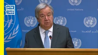 UN Secretary-General António Guterres Discusses Israel-Gaza Conflict