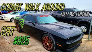 Copart Walk Around SRT Under 1K? Maserati, Porsche, F250 LIFTED