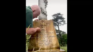 "I clean the graves of our forgotten military heroes - it's about respect."
