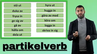 LÄR DIG 13 VANLIGA partikelverb!