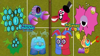 MonsterBox: DEMENTED DREAM ISLAND with Amazing Digital Circus | My Singing Monsters TLL Incredibox