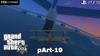 GTA 5 | PS5 Gameplay walkthrough Part-19| Next Gen version| FIDELITY MODE | RAY TRACING | 4K-HDR NEW