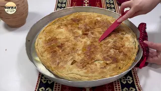 Pite  Tradicionale me Mushkri Lope e Cila Gatuhet Pak me Ndryshe Ndahet Flet Flet Ja Vlen Ta Provoni