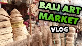 SUKAWATI ART MARKET - INDONESIA TRAVEL DAILY VLOG BALI #46