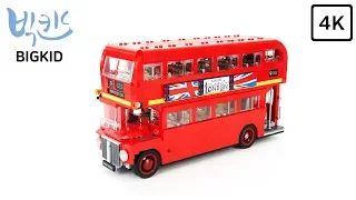 LEGO 10258 London Bus - Lego Speed Build 4K