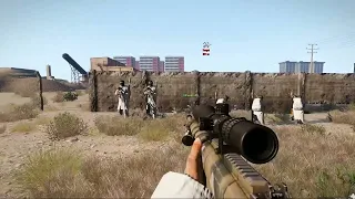 SUDDEN ATTACK! was hysterical when the entire squad was wiped out by WHITE SNIPER