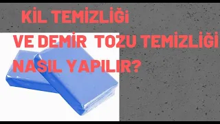 KİL TEMİZLİĞİ NASIL YAPILIR- Clay cleaning #kil #kilteknigi #pastacila #detailing