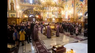 Вечернее Богослужение в Успенском монастыре