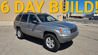 $800 6 DAY JEEP Grand Cherokee WJ FIX And Build