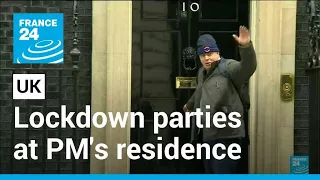 UK police investigating alleged lockdown breaches at PM's residence • FRANCE 24 English