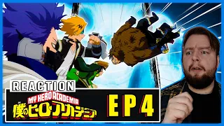 TEAM WORK!! MY HERO ACADEMIA SEASON 5 REACTION! EPISODE 4