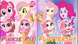 My Talking Angela 2 || Pinkie Pie Vs Fluttershy || Cosplay