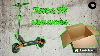 Joyor S5 Unboxing E-Scooter / MEGA Gesamtpaket für 564€ / Straßenzulassung / 13Ah / 500W / gefedert