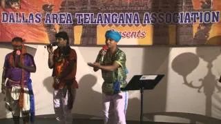 Part 21 : Rela Re Ravi,Sivanagulu and Janardhan singing Folk songs at DATA Celebrations