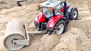 MEGA!! TRACTORS AND RC TRUCKS WORK HARD AT THE LIMIT!