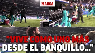 La cámara secreta del Madrid: Así se vivió desde el banquillo la remontada ante el PSG I MARCA