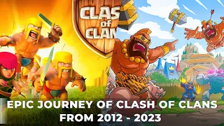 From 2012 to 2023 Clash of Clans Journey | Loading Screen Evolution - Superclash