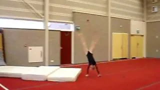 maaike arabier flikflak salto vloer