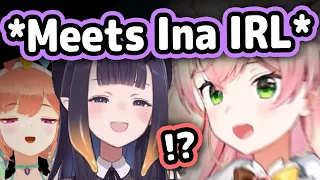 Nene Met Ina IRL and Didn't Even Notice...【Hololive】